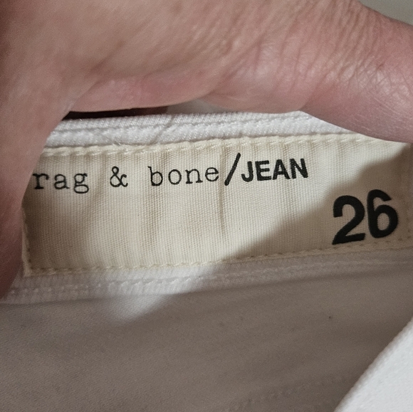 Rag and Bone bright white skinny jeans size 26 - Picture 5 of 15